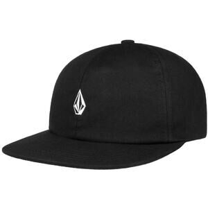 Volcom Men's Hat Full Stone Dad Embroidered Flat Bill Strapback Cap